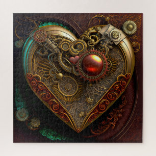 Steampunk Heart Puzzle