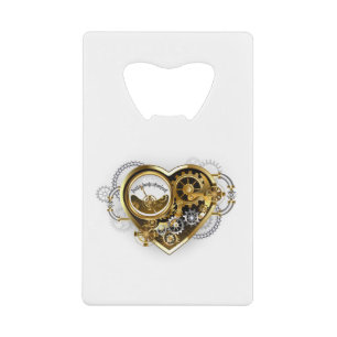 Steampunk Heart with a Manometer