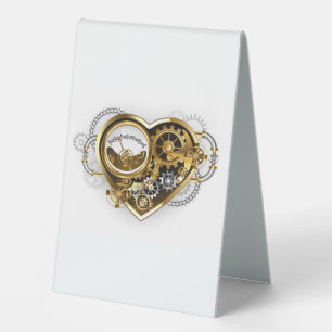 Steampunk Heart with a Manometer