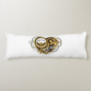 Steampunk Heart with a Manometer Body Cushion