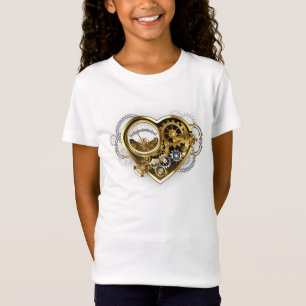 Steampunk Heart with a Manometer T-Shirt
