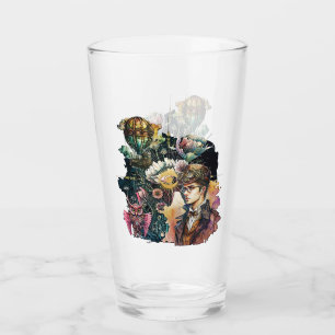 Steampunk Hero - A Collage Glass