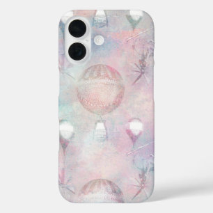 Steampunk Hot Air Balloons Vintage Feminine iPhone 16 Case
