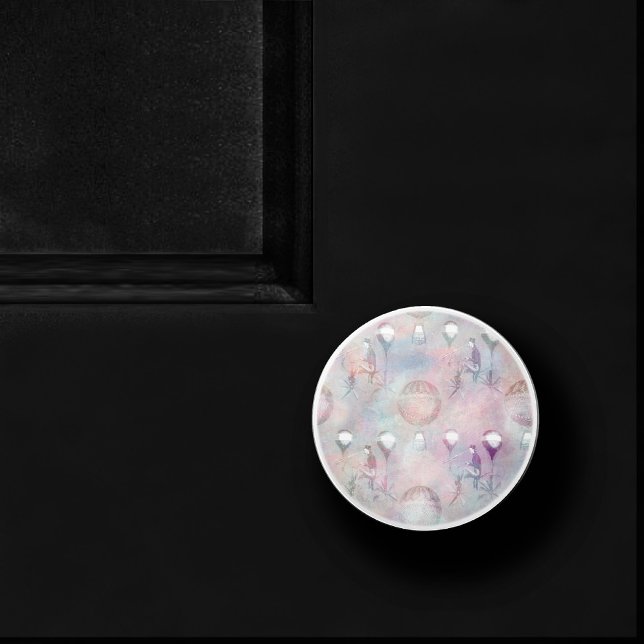 Steampunk Hot Air Balloons | Vintage Feminine Ceramic Knob (Creator Uploaded)