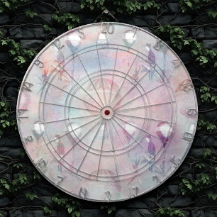Steampunk Hot Air Balloons   Vintage Feminine Dartboard