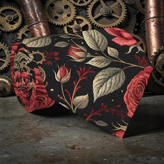 Steampunk Industrial Custom Necktie Tie