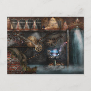 Steampunk - Industrial Society Postcard
