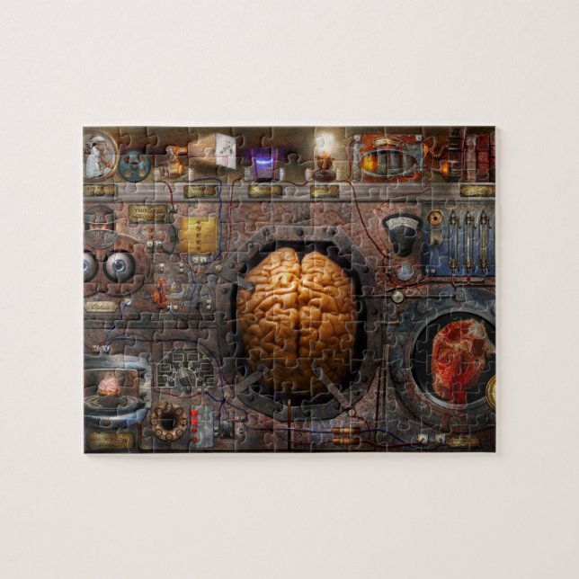 Steampunk - Information overload Jigsaw Puzzle (Horizontal)