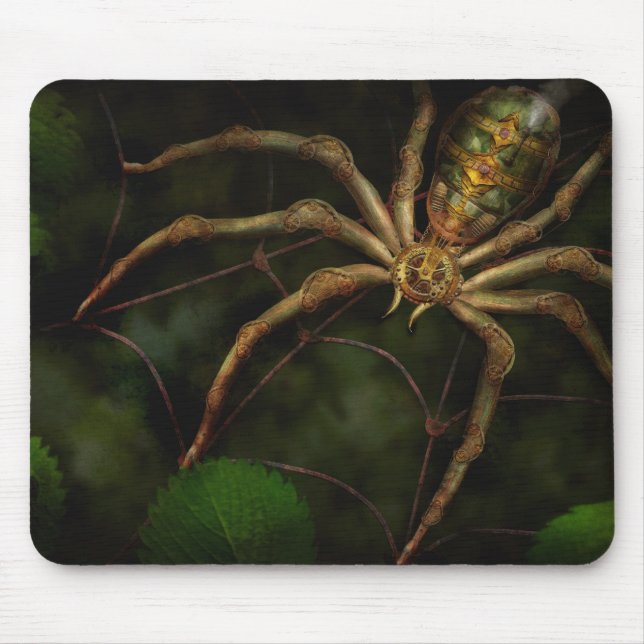Steampunk - Insect - Arachnia Automata Mouse Mat (Front)