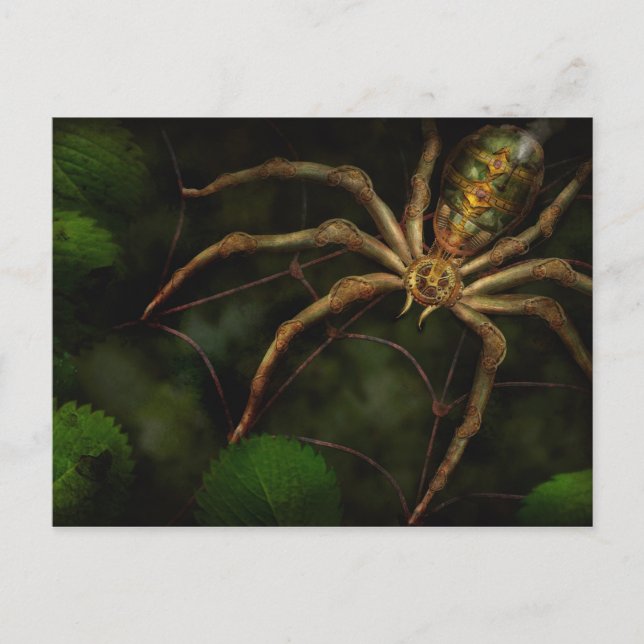 Steampunk - Insect - Arachnia Automata Postcard (Front)