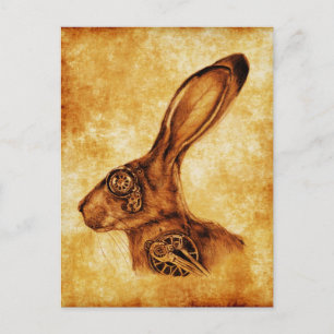 STEAMPUNK JACK POSTCARD