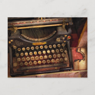 Steampunk - Just an ordinary typewriter Postcard