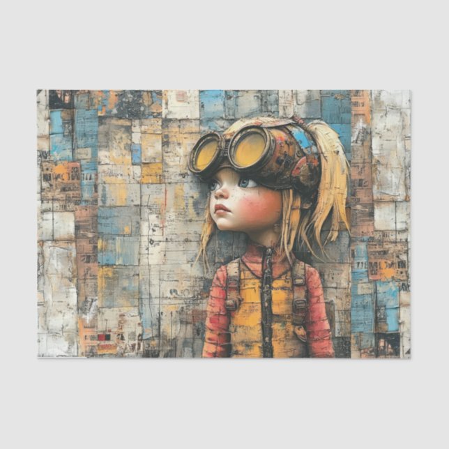 Steampunk Kids X Tissue Paper (Front)