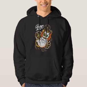 Steampunk Leo Inspired Steampunk Lion Related Lion Hoodie
