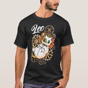 Steampunk Leo Inspired Steampunk Lion Related Lion T-Shirt