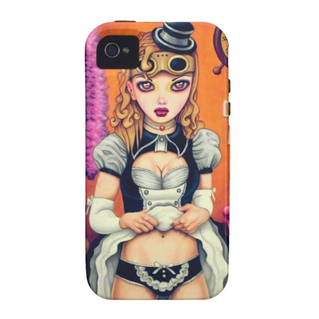Steampunk Lolita: Victoria Case-Mate iPhone Case (Back)