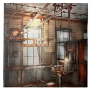 Steampunk - Machinist - The grinding station Tile
