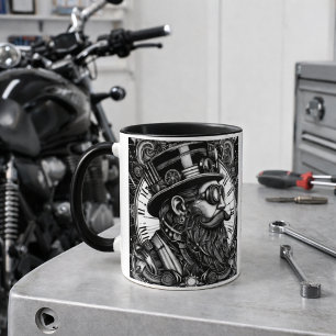 Steampunk Man Mug