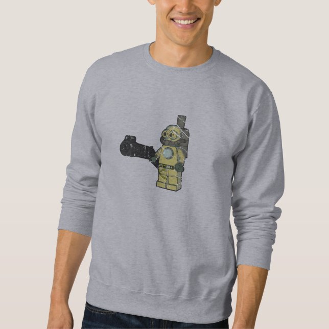 Steampunk Man Sweatshirt (Front)