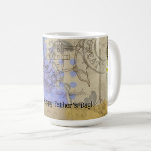 Steampunk Mechanical Edison Light Bulb Architect Coffee Mug