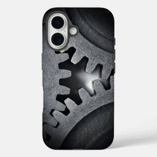 Steampunk Mechanical Interlocking Gears iPhone 16 Case