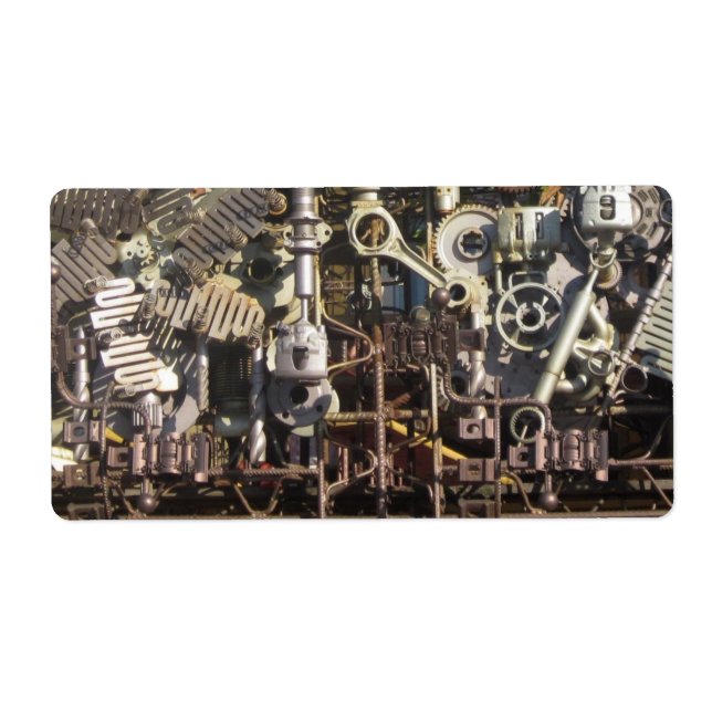 Steampunk mechanical machinery machines (Front)