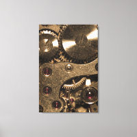Steampunk Metal Clock Gears