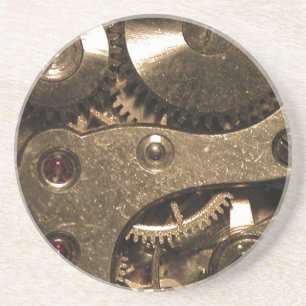 Steampunk Metal Clock Gears Coaster