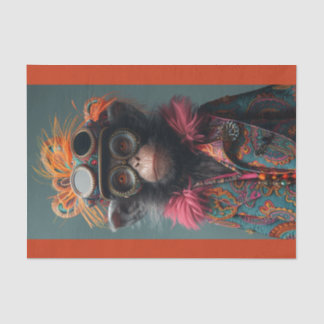 Steampunk Monkey Business Tissue Paper