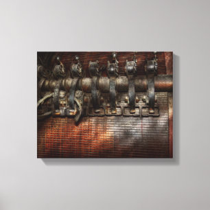 Steampunk - Motorised Canvas Print