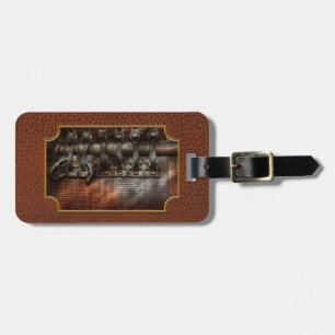 Steampunk - Motorised Luggage Tag