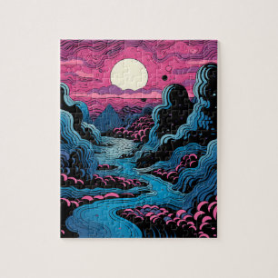 Steampunk Mountain Jigsaw Puzzle