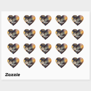 Steampunk Mouse Captain Cheddarwhisk Heart Sticker