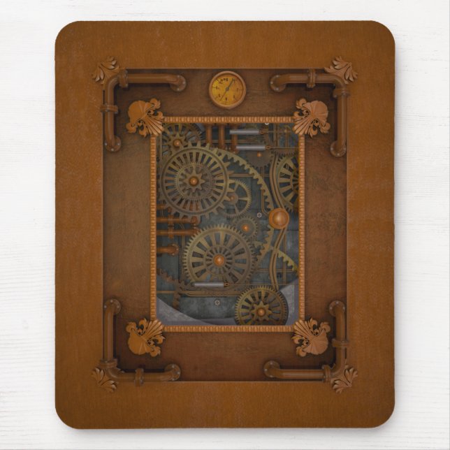 Steampunk Mouse Mat (Front)