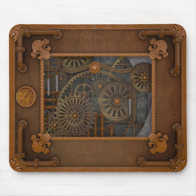 Steampunk Mouse Mat (Front)