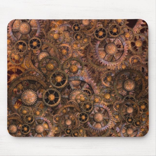 Steampunk Mouse Mat (Front)