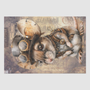 Steampunk Mouse Tissue Paper
