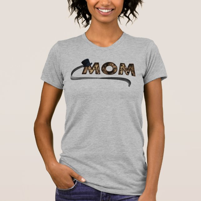 Steampunk Mum Gears and Top Hat (Front)