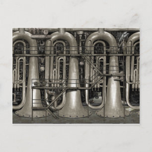 Steampunk Music Factory Postcard