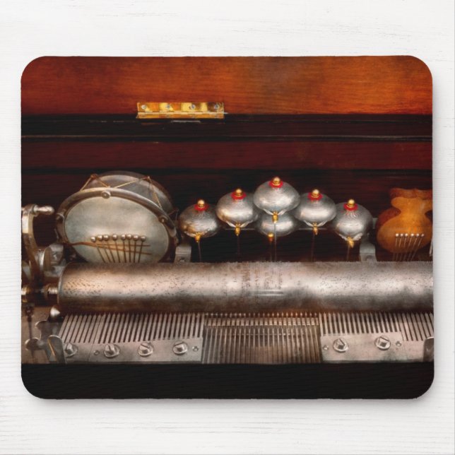 Steampunk - Music - Play me a tune Mouse Mat (Front)