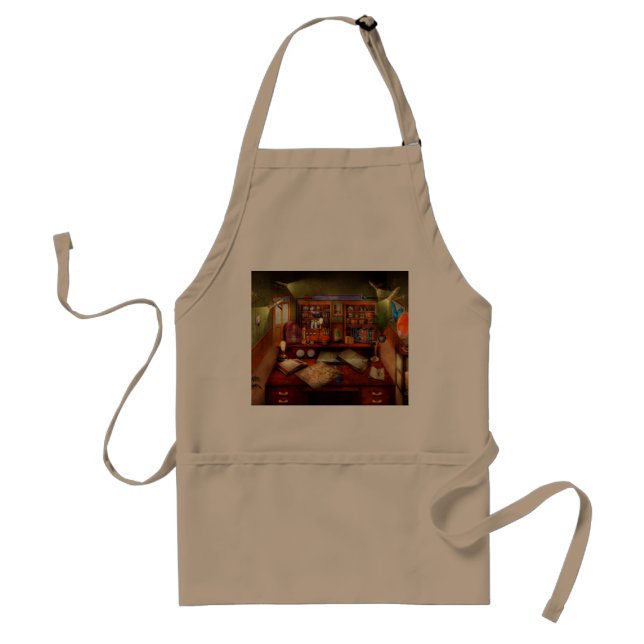 Steampunk - My busy study Standard Apron (Front)