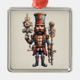 Steampunk Nutcracker Christmas Ornament