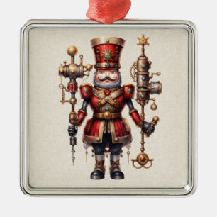Steampunk Nutcracker Christmas Ornament
