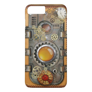 Steampunk on Leather iPhone 8 Plus/7 Plus Case
