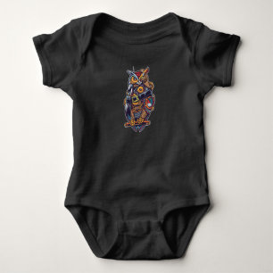 Steampunk Owl Baby Bodysuit
