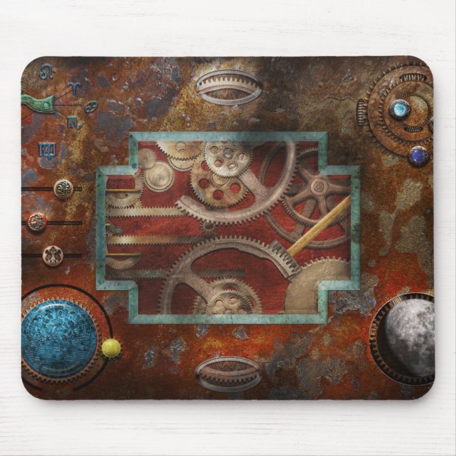 Steampunk - Pandora's box Mouse Mat (Front)