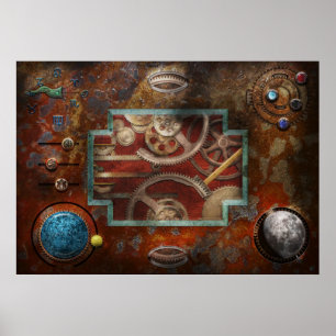 Steampunk - Pandora's box Poster