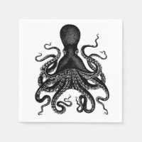 Steampunk party! Victorian octopus kraken cthulu