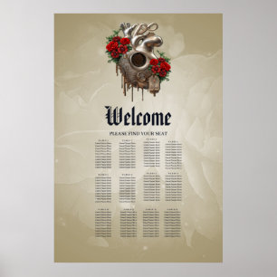 Steampunk Passion, the mechanical Heart of Love.  Poster