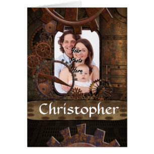 Steampunk photo background
